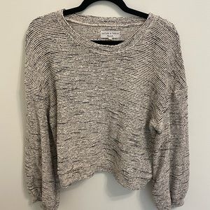 Madewell Striped Sweater (Texture and Thread)